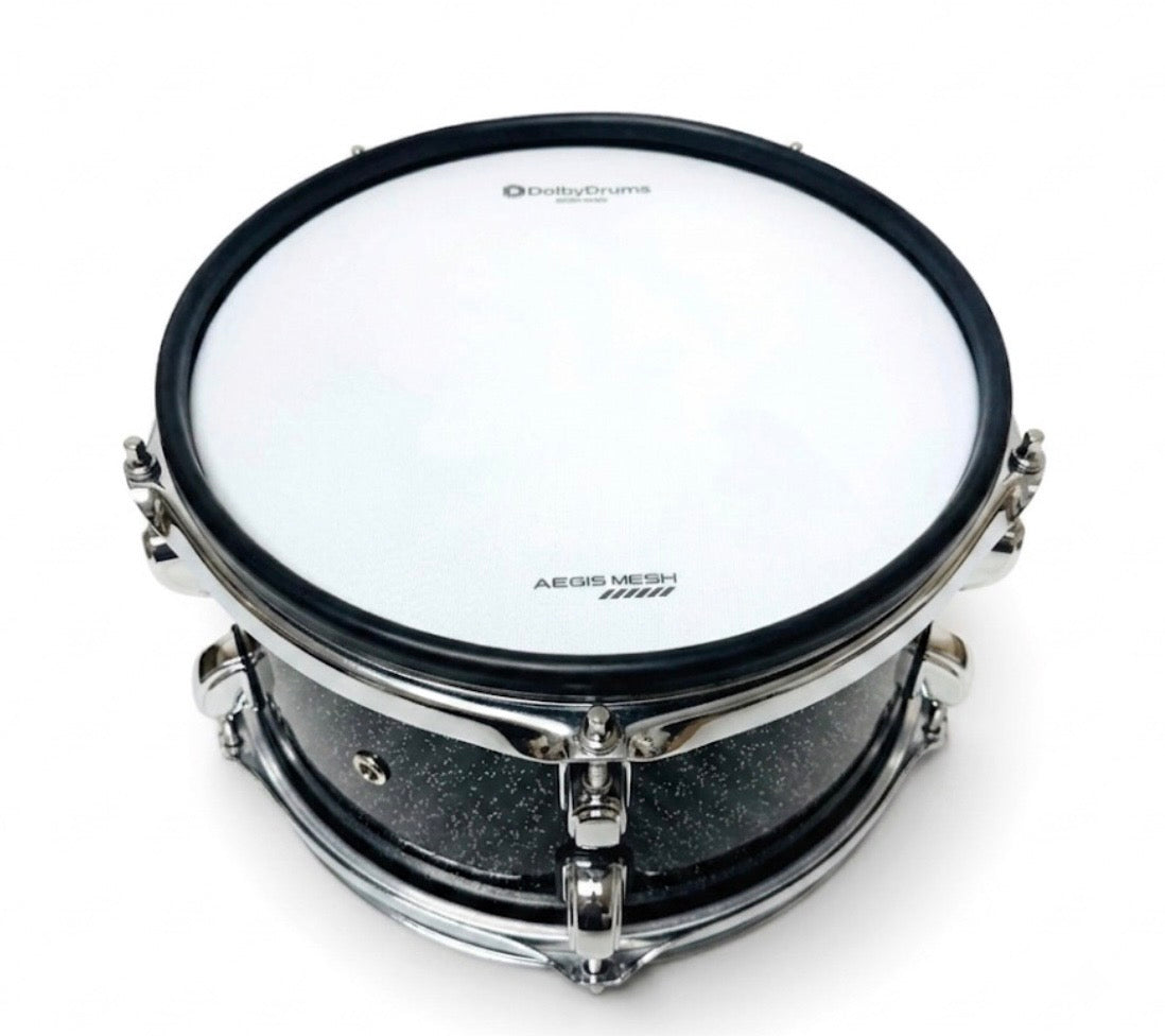 Dolby 12” Electronic Black Sparkle TOM w 6 Triggers for Roland Alesis Drum