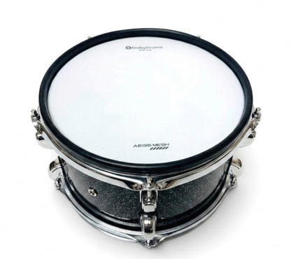 Dolby 12” Electronic Black Sparkle TOM w 6 Triggers for Roland Alesis Drum