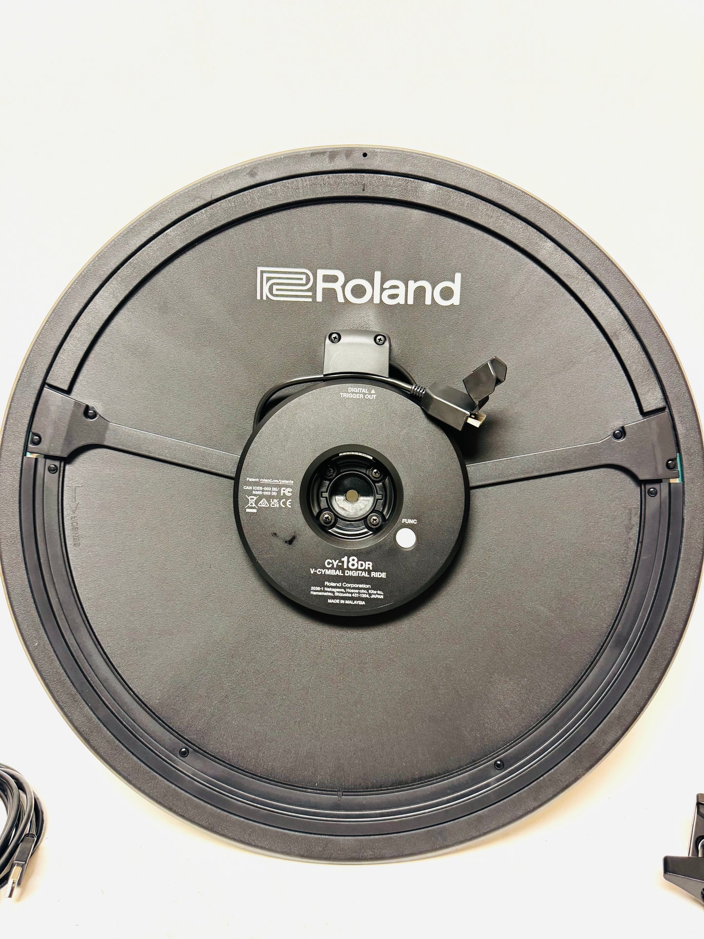 Roland CY-18DR CY18 Digital Ride w Arm Clamp CY-18