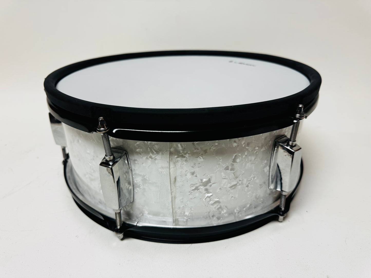 Lemon 13x5 White Diamond SNARE Drum for Roland Alesis Strike Strata Kit