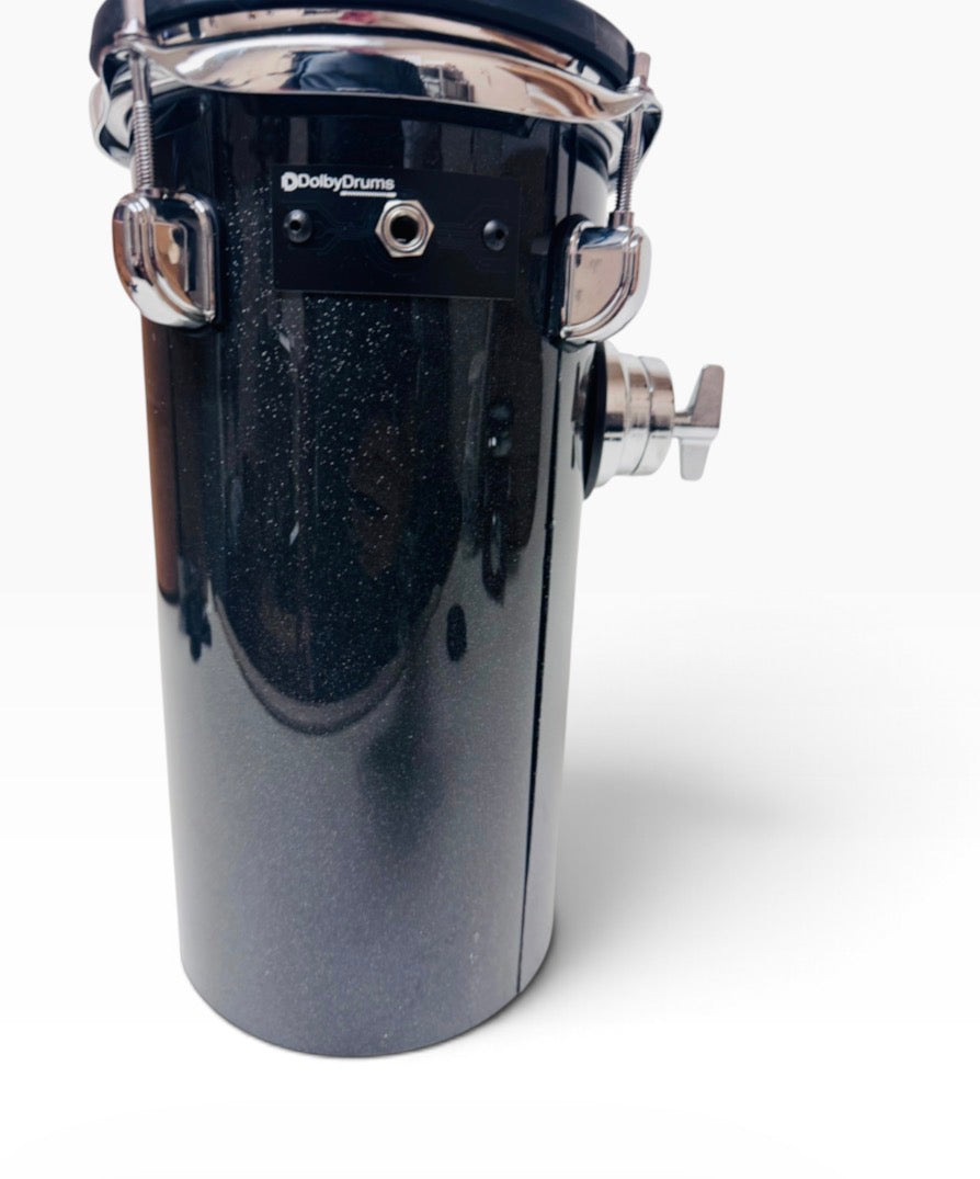 6” x 12” Black Electronic Octoban Dual Zone B-STOCK for Roland Alesis Drum