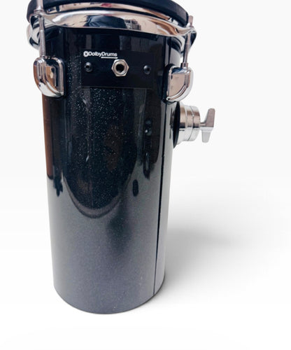 6” x 12” Black Electronic Octoban Dual Zone B-STOCK for Roland Alesis Drum