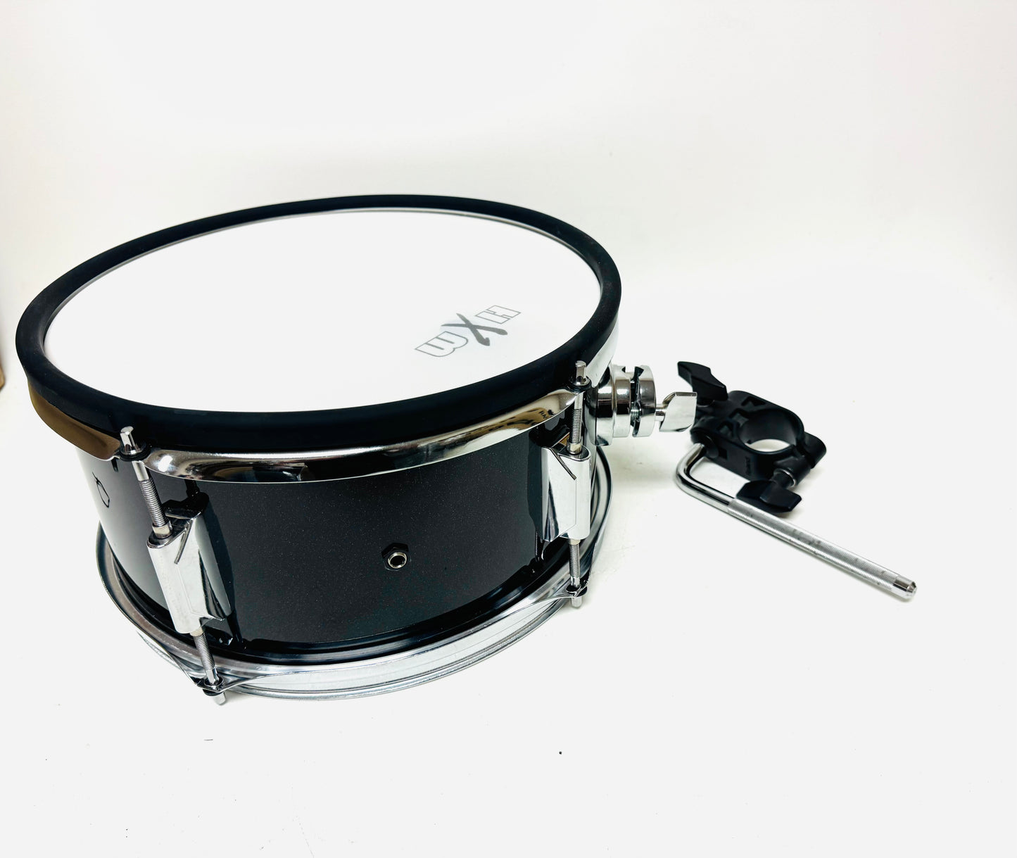 HXM 12” X 6” Black Sparkle Rack Tom Drum for Roland Alesis OPEN BOX