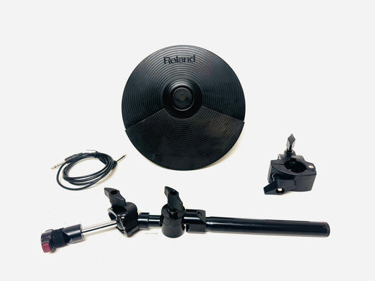 Roland CY-5 Splash Crash Cymbal w Black Boom Arm CY5