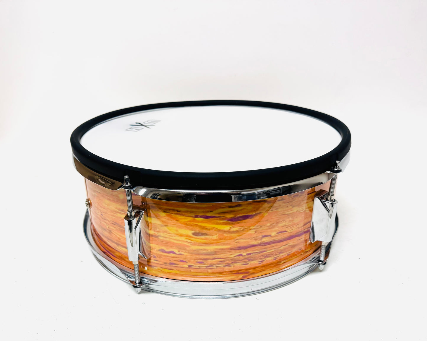 HXM 14” X 5” Mod Orange Snare Drum for Roland Alesis Lemon Kit