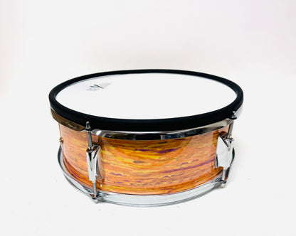 HXM 14” X 5” Mod Orange Snare Drum for Roland Alesis Lemon Kit