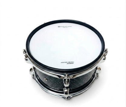Dolby 10” Electronic Black Sparkle TOM w 6 Triggers for Roland Alesis Drum