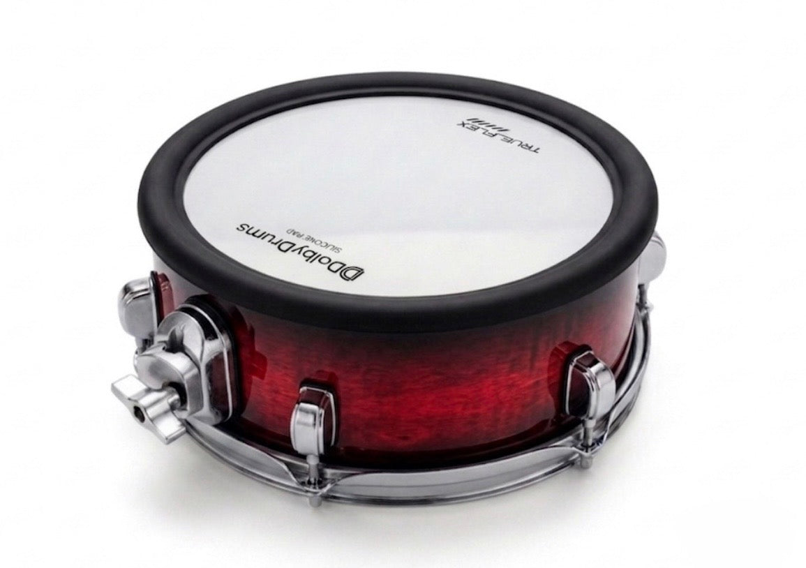 Dolby 12” Silicone RED FADE Electronic TOM for Roland Yamaha Drum
