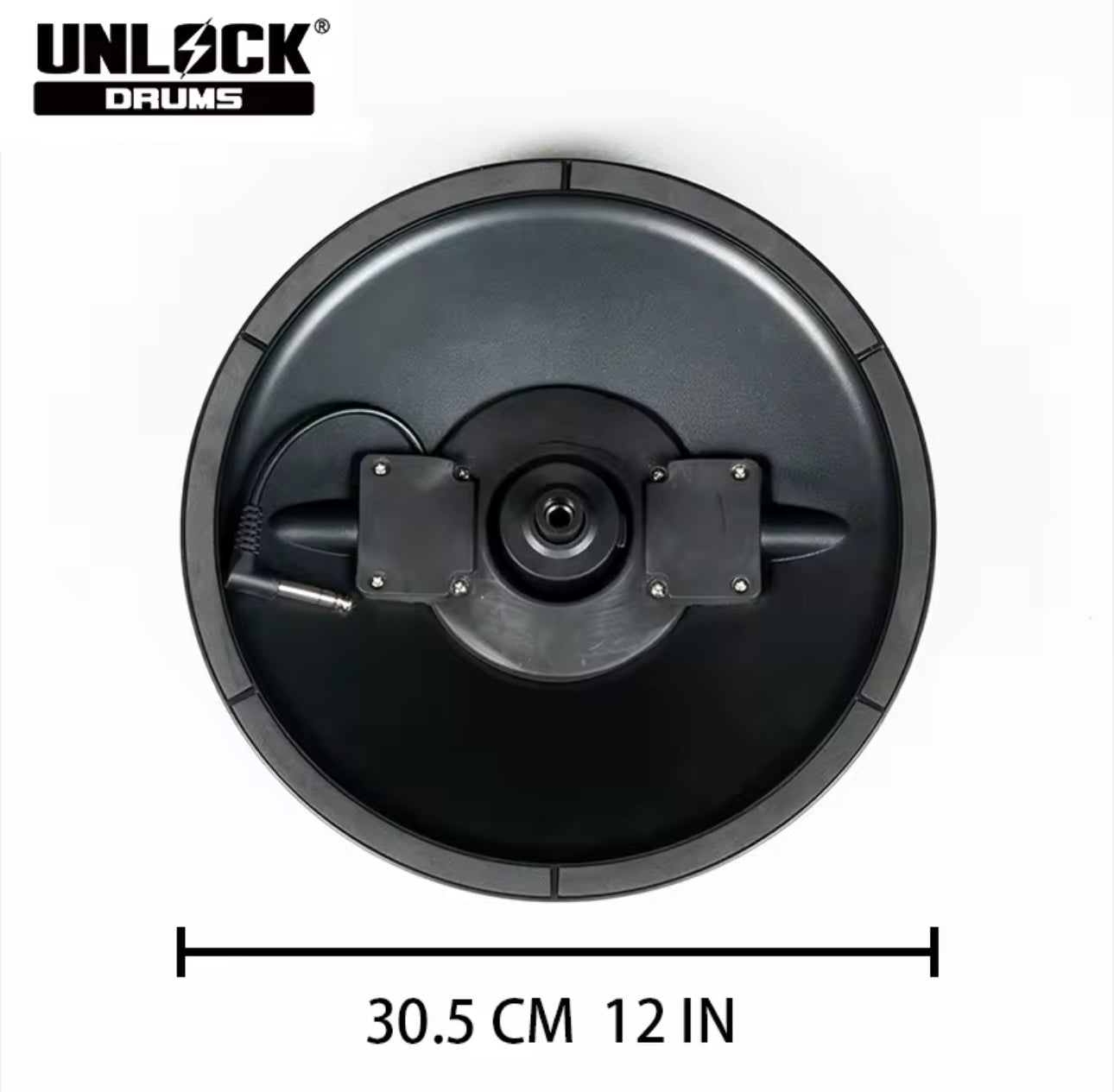 UNLOCK 12” 2 Piece Hi Hat Cymbals for Roland Alesis Strike VH