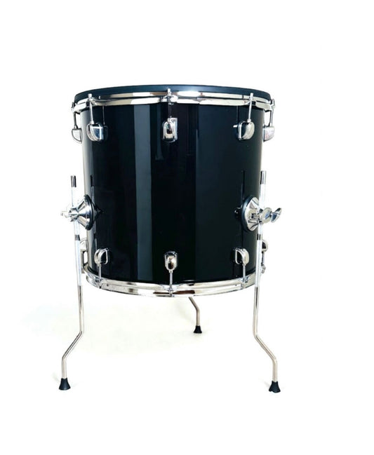 16 x 16” Floor Tom Electronic Full Shell Black for Roland Alesis