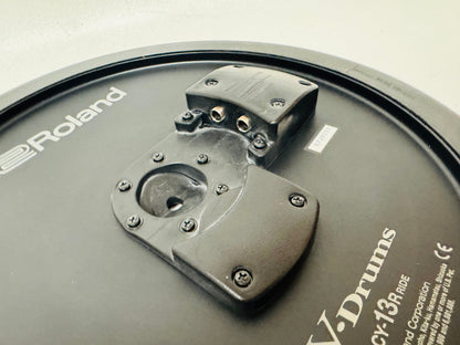 Roland CY-13R Cymbal Black Back with Ball Boom Arm CY13 CY-13