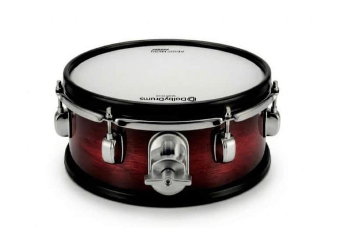 Dolby 10” Dual Core RED FADE TOM for Electronic Roland Drum