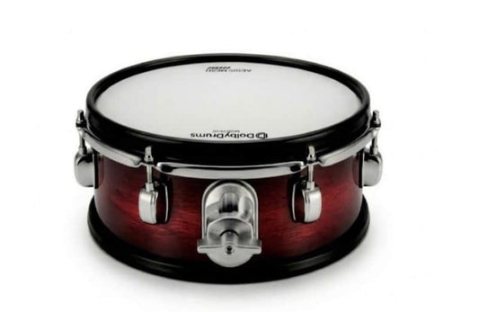 Dolby 10” Dual Core RED FADE TOM for Electronic Roland Drum