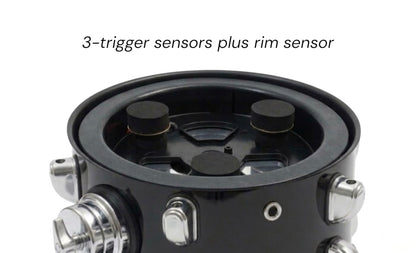 Dolby 8” Electronic Dark Fracture TOM w 3 Triggers for Roland Alesis Drum