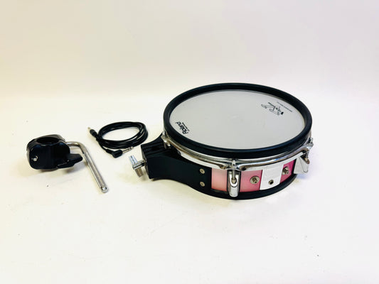 Roland PD-100 Faded Red 10” Mesh Snare Tom Pad w Clamp PD100