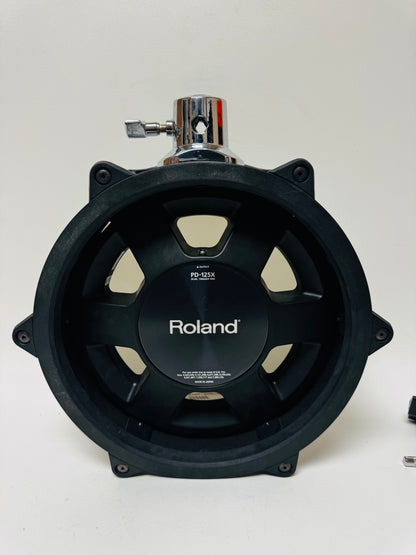 Roland PD-125X 12” Silver Chrome Mesh Snare or Tom Pad PD125X