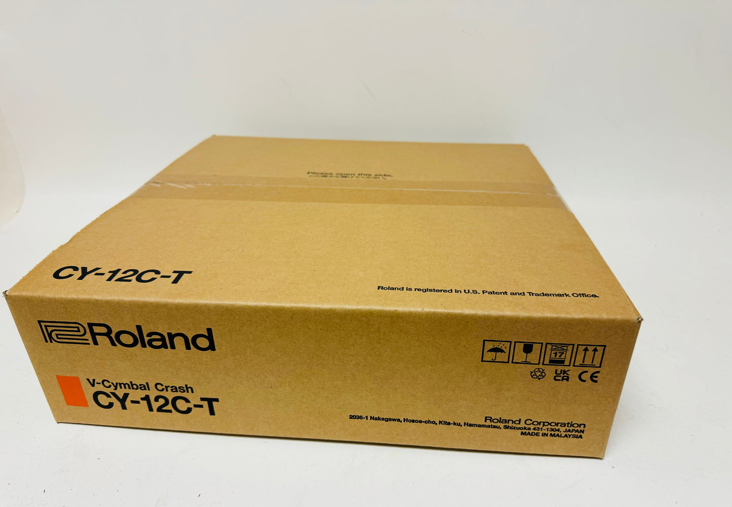 Roland CY-12C-T Thin Black Back Cymbal CY12