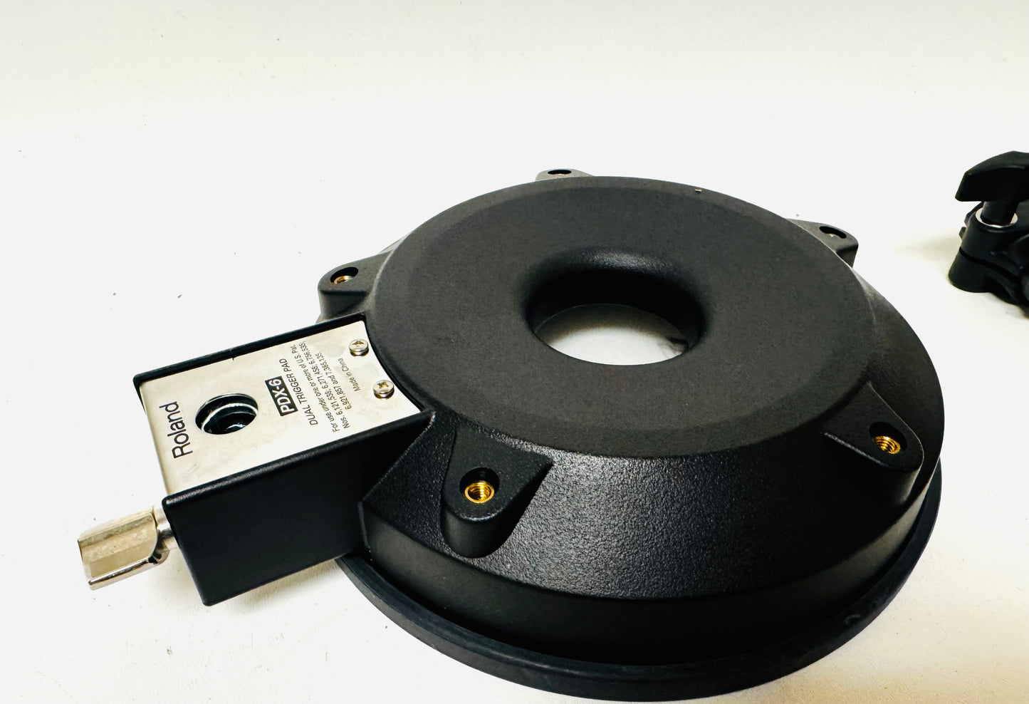 Roland PDX-6 Dual Zone Mesh Trigger Pad with mount PDX6