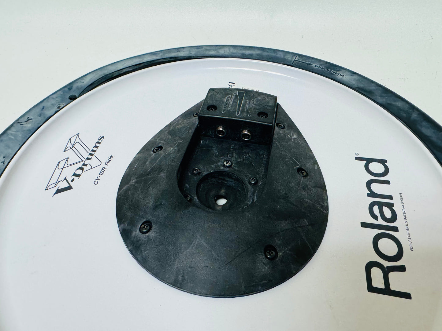 Roland CY-15R Ride Cymbal 3 Zone 15” Bell Bow Edge