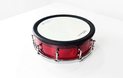 14” Dual Zone Quick-Bolt Silicone Trigger Pad Drum Topper for Acoustic Roland A2E