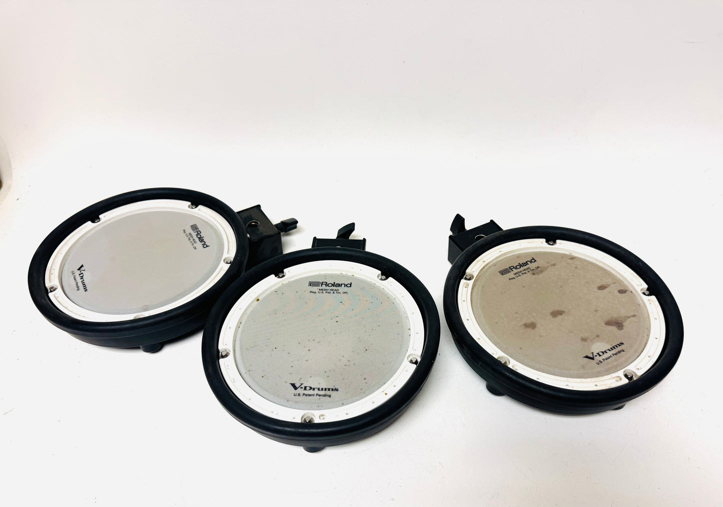 Set of 3 PDX-6A Mesh Drum Pads PDX6A **READ