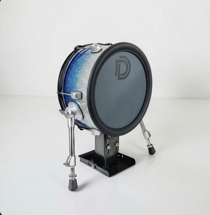 Dolby 12” Electronic Kick Drum Blue Sparkle for Roland Alesis