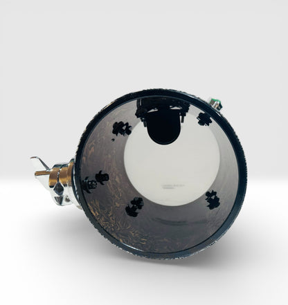 6 x 6” Electronic Black Abalone Octoban Dual Zone for Roland Alesis Drum