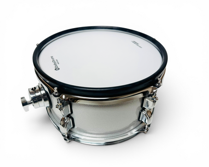 Dolby 10” Electronic White Silver TOM w 6 Triggers for Roland Alesis Drum