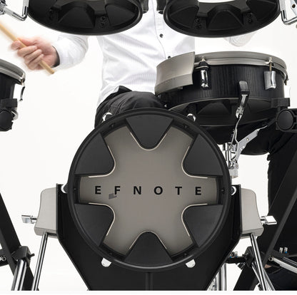 EFNOTE Kick Pad 12” Bass Drum White Sparkle EFD-K12P-WS