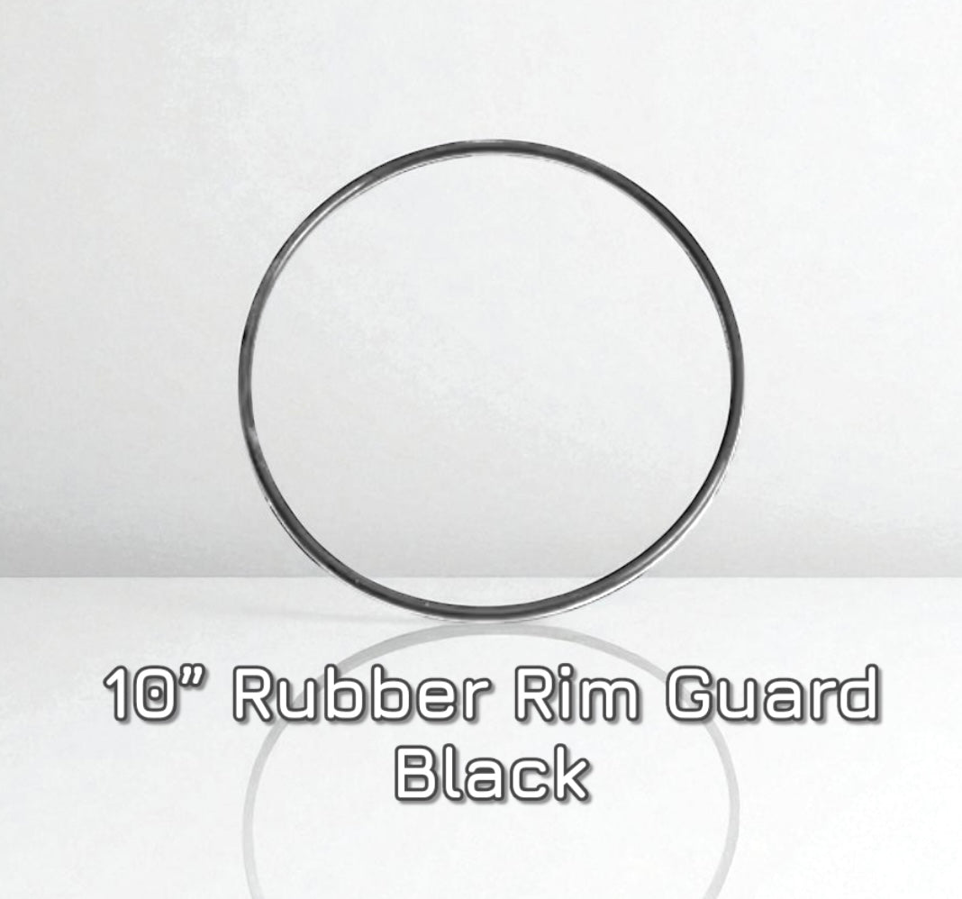 10” Rubber Rim Hoop Guard Protector for Roland Alesis or Acoustic Drum