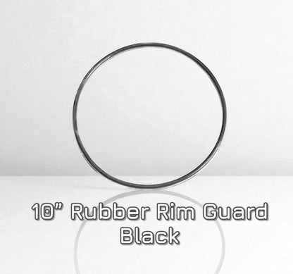 10” Rubber Rim Hoop Guard Protector for Roland Alesis or Acoustic Drum