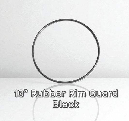 10” Rubber Rim Hoop Guard Protector for Roland Alesis or Acoustic Drum