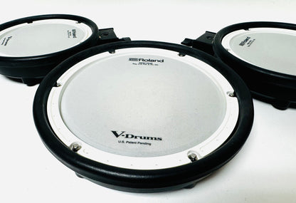 Set of Roland (1) PDX-8 & (2) PDX-6A Trigger Mesh Head V-Drums Pad Set Lot