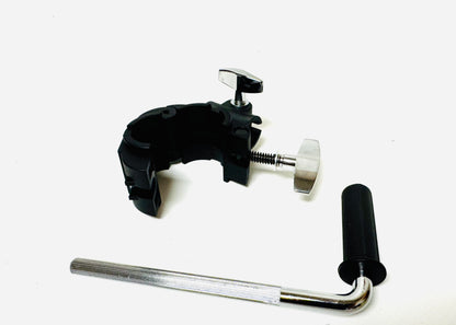 Alesis Hatched Rack Clamp with L-Rod for Standard ~1.5” Racks