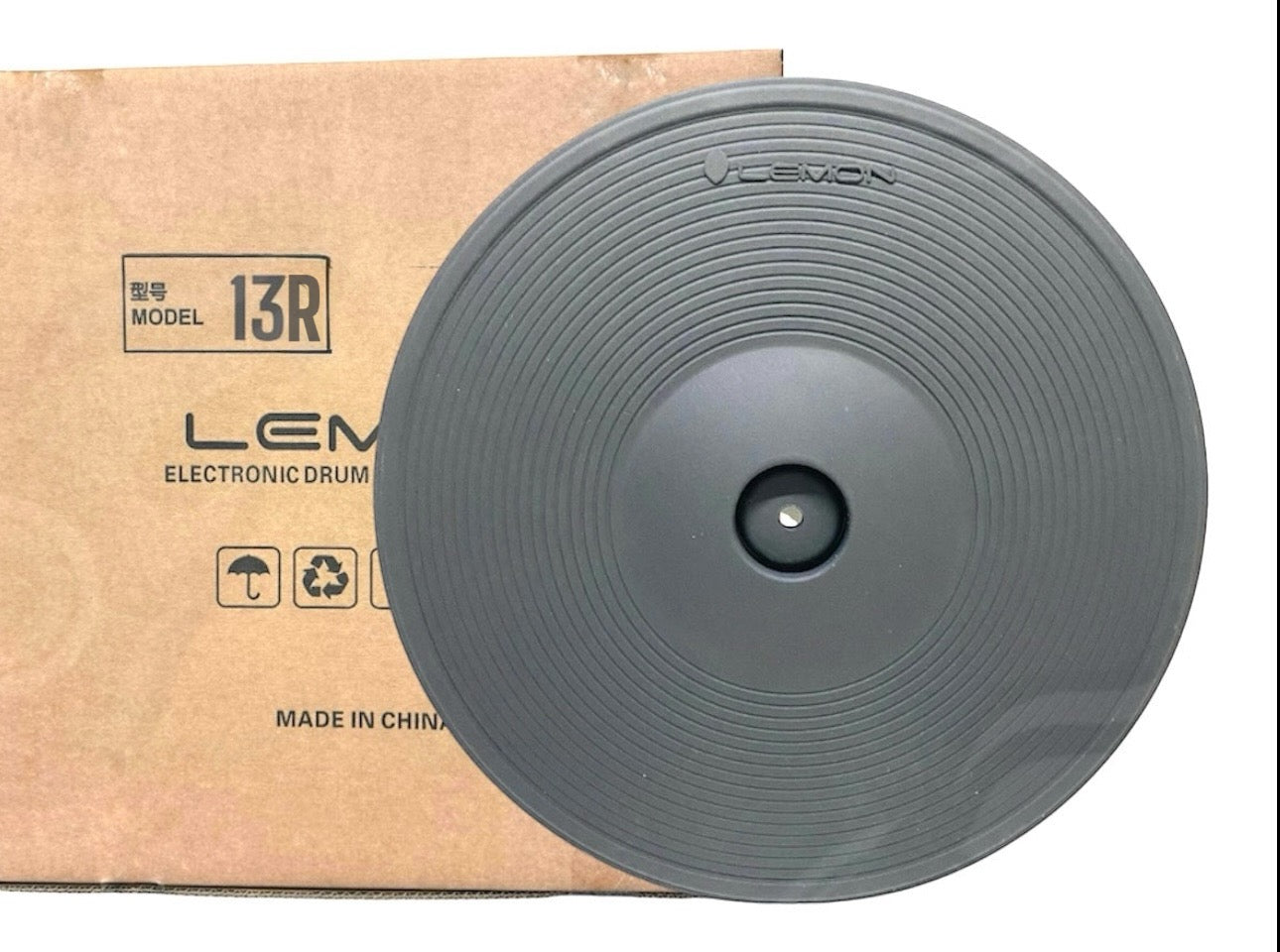 Lemon 13” RIDE Cymbal 3 Zone for Roland Alesis Kit