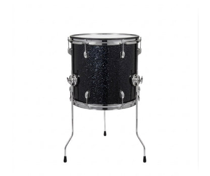 Dolby 13” x 13” Black Sparkle Floor Tom Electronic Full Shell for Roland Alesis