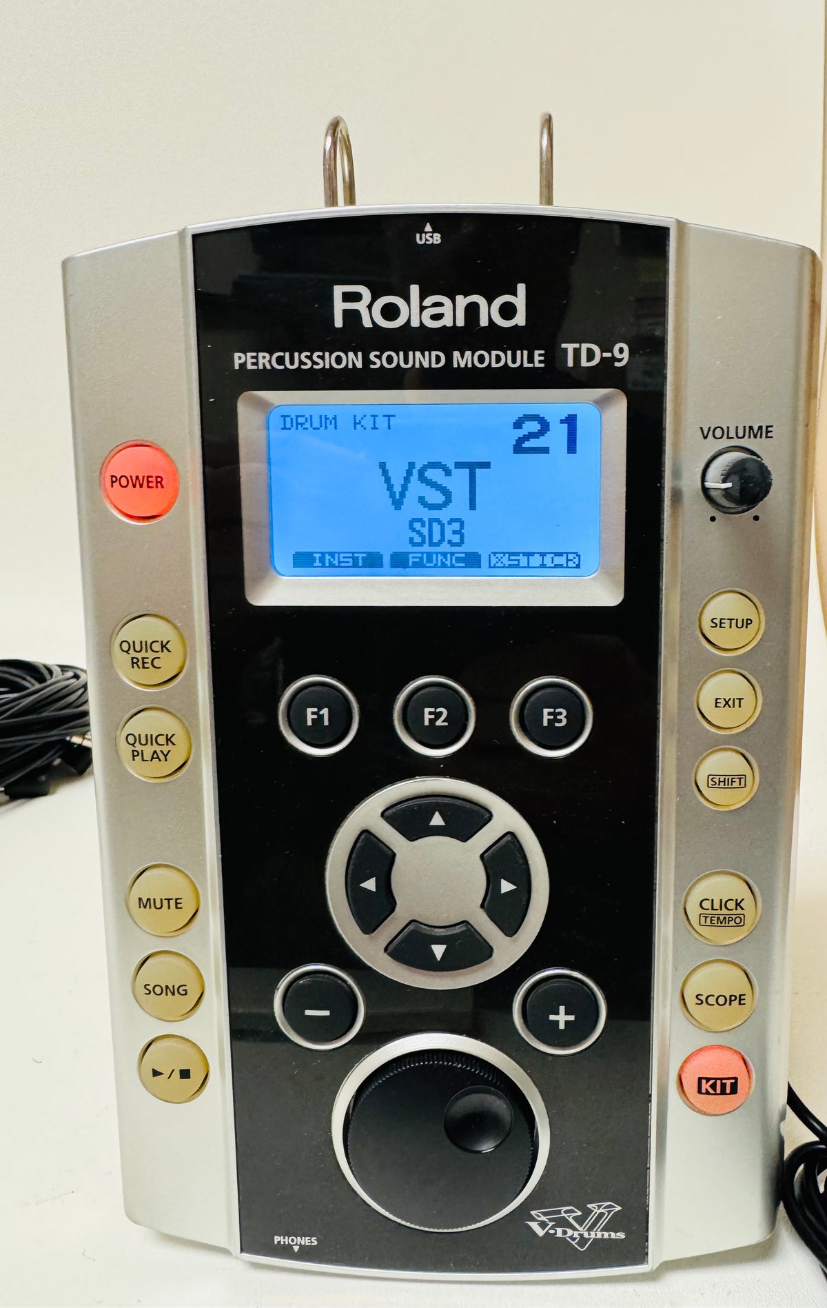Roland TD-9 V1 Module Brain Cables TD9