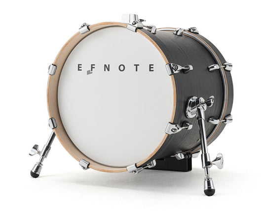 EFNOTE Kick Drum 16” Bass Black Oak EFD-K1612-WS