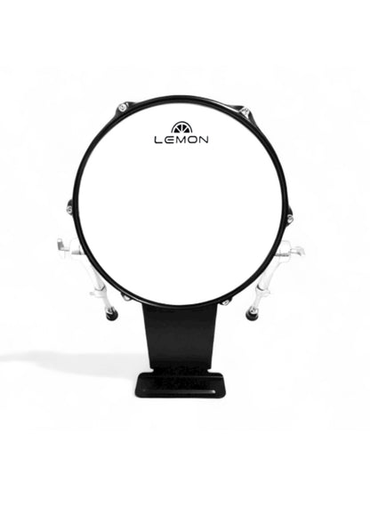 Lemon 12” Black Sparkle Bass Kick Drum for Roland and Alesis Kit