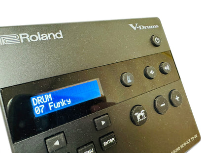 Roland TD-02 KV V-Drums Module Brain Cables Power TD2
