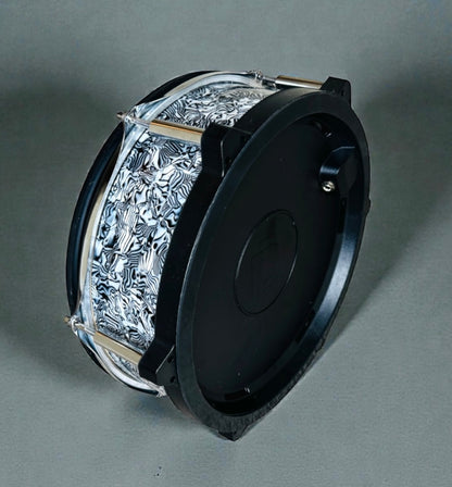 12” Electronic Black Abalone SNARE w 6 Triggers for Roland Alesis Drum