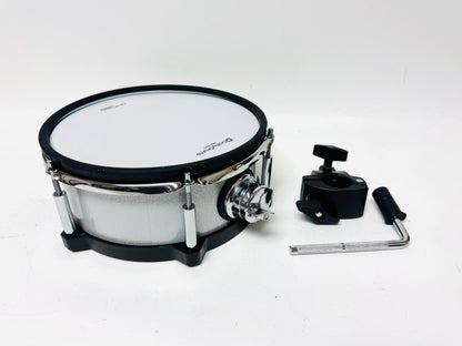 Dolby 10” Electronic White Silver RACK TOM w 6 Triggers for Roland Alesis Drum HX