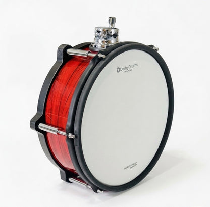 Dolby 10” Electronic Red Wood TOM w 6 Triggers for Roland Alesis Drum