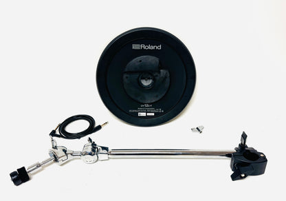 Roland CY-12C-T Thin Cymbal with Ball Arm and Mount CY12C T