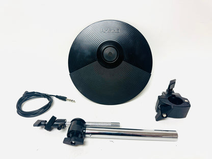 Roland CY-5 Splash Crash Cymbal w Black Boom Arm CY5