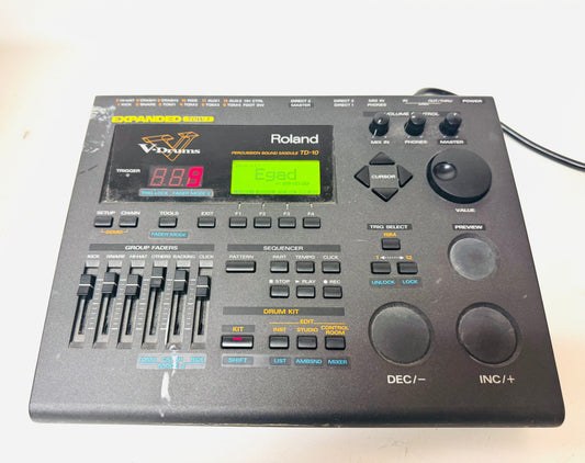Roland TD-10 Expanded TDW V-Drums Module Power TD10
