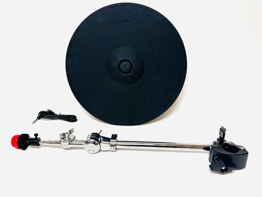 Used Lemon 15” Triple Zone Cymbal with Arm and Clamp