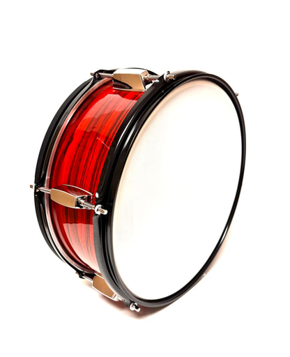 Lemon 13” x 5” Mesh Red Flame Snare for Roland or Alesis Strike