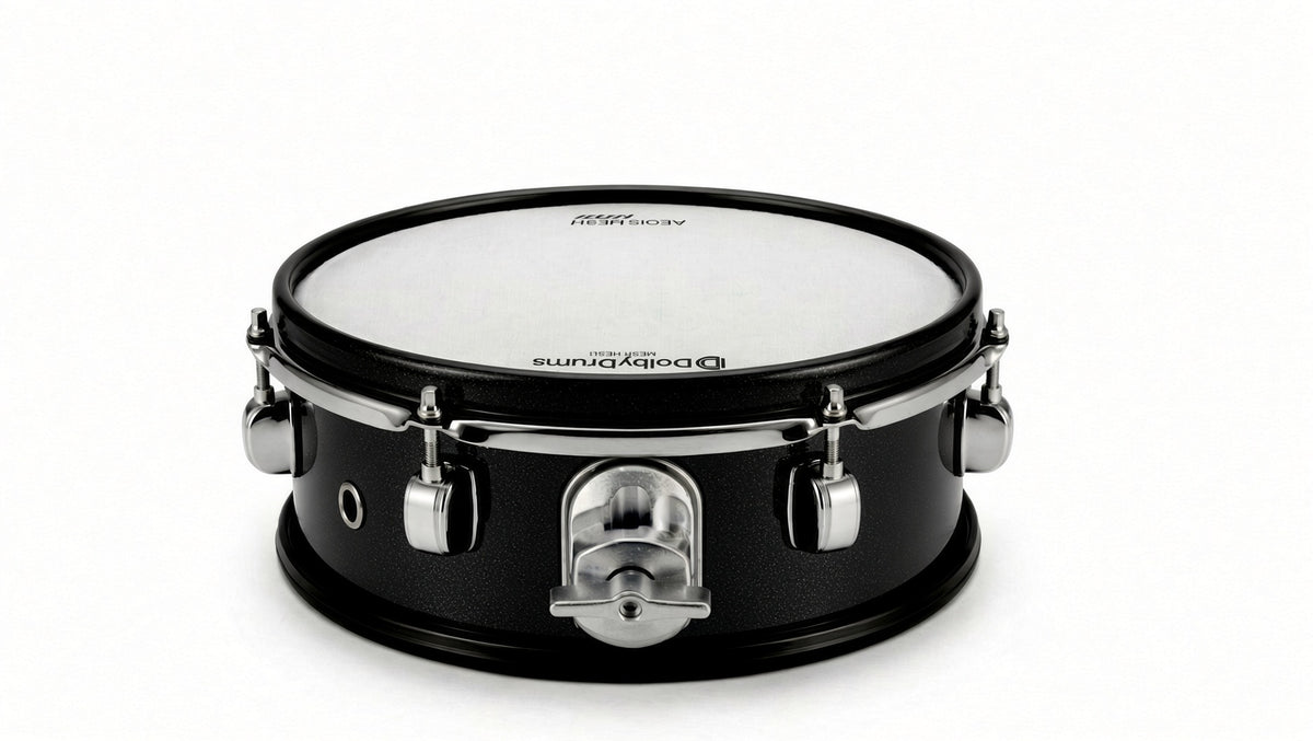 Dolby 10” Dual Core Black Sparkle TOM for Electronic Roland Drum