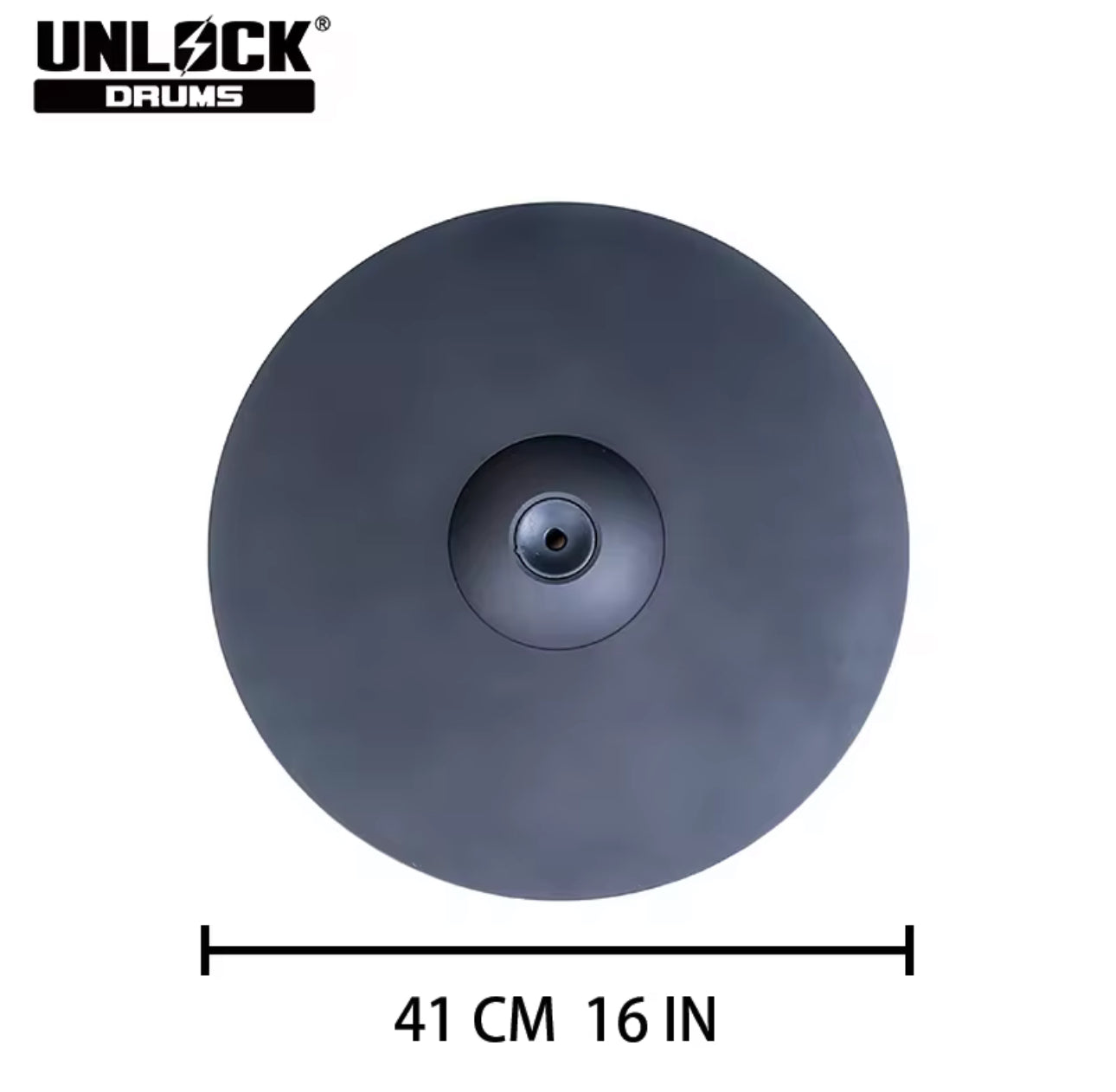 UNLOCK 16” Dual Zone Crash Cymbal for Roland Alesis Kit